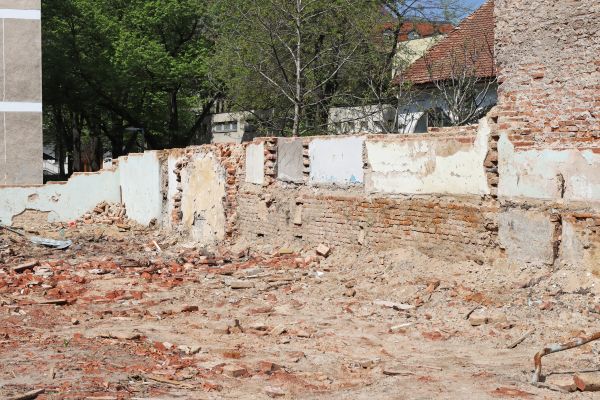 Brick Wall Demolition in Bronx