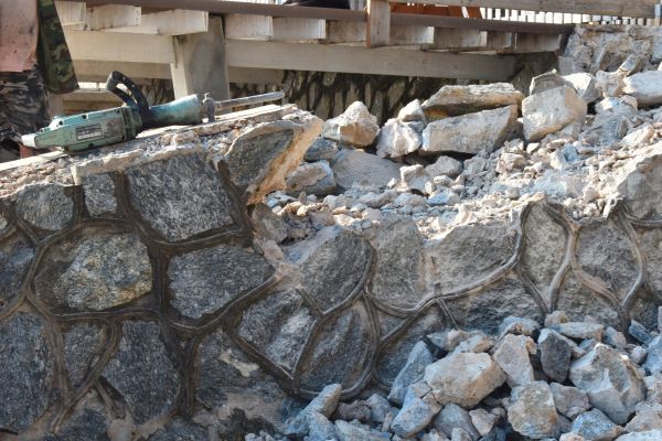 Retaining Wall Demolition in Bronx
